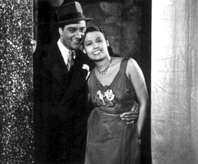 THE DUKE IS TOPS, (aka THE BRONZE VENUS), Ralph Cooper, Lena Horne, 1938.