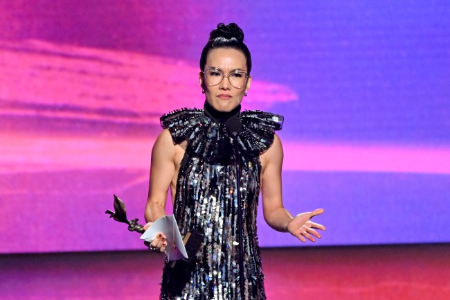 Ali Wong accepts accepts the award for Best Lead Performance in a New Scripted Series for “Beef” onstage at the 2024 Film Independent Spirit Awards held at the Santa Monica Pier on February 25, 2024 in Santa Monica, California.