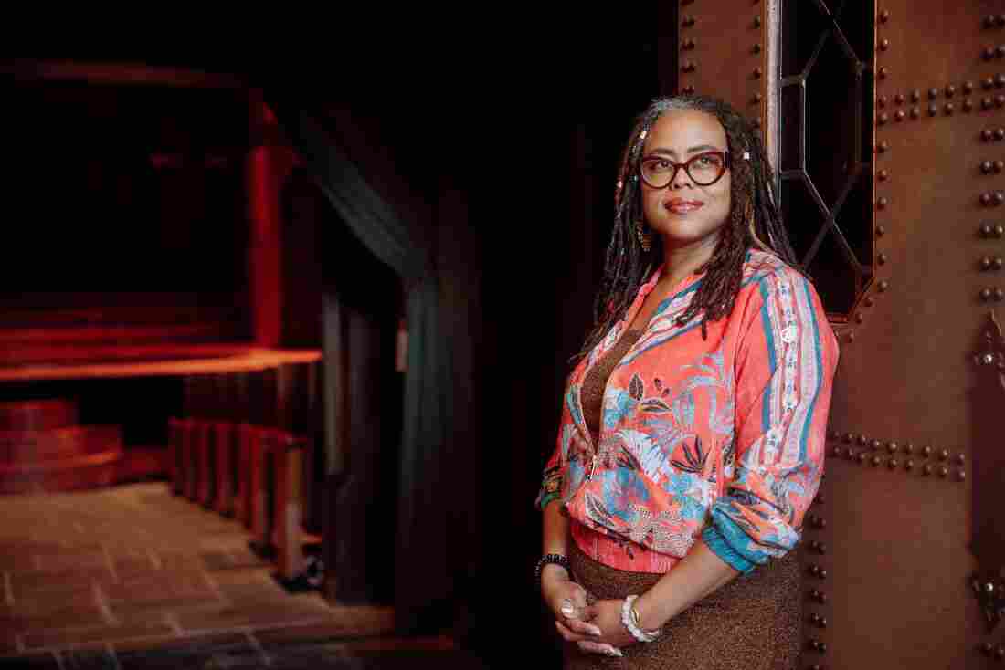 Artistic Director of the Folger Theatre Karen Ann Daniels at the Folger Shakespeare Library in Washington, D.C., on  June 14, 2024.