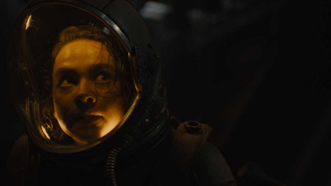 Cailee Spaeny as Rain Carradine in Alien: Romulus.