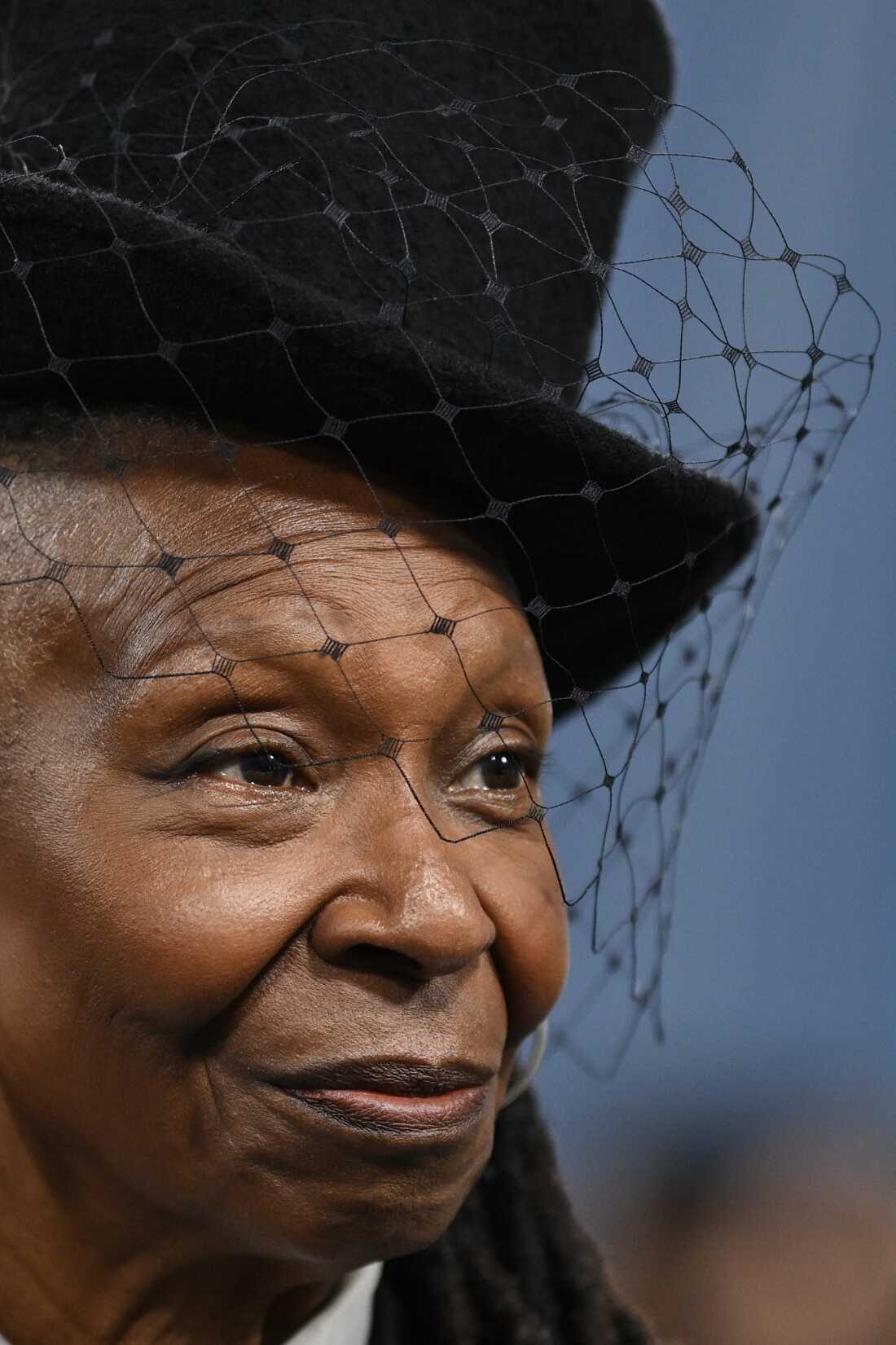 Whoopi Goldberg arrives at the 2025 Met Gala.