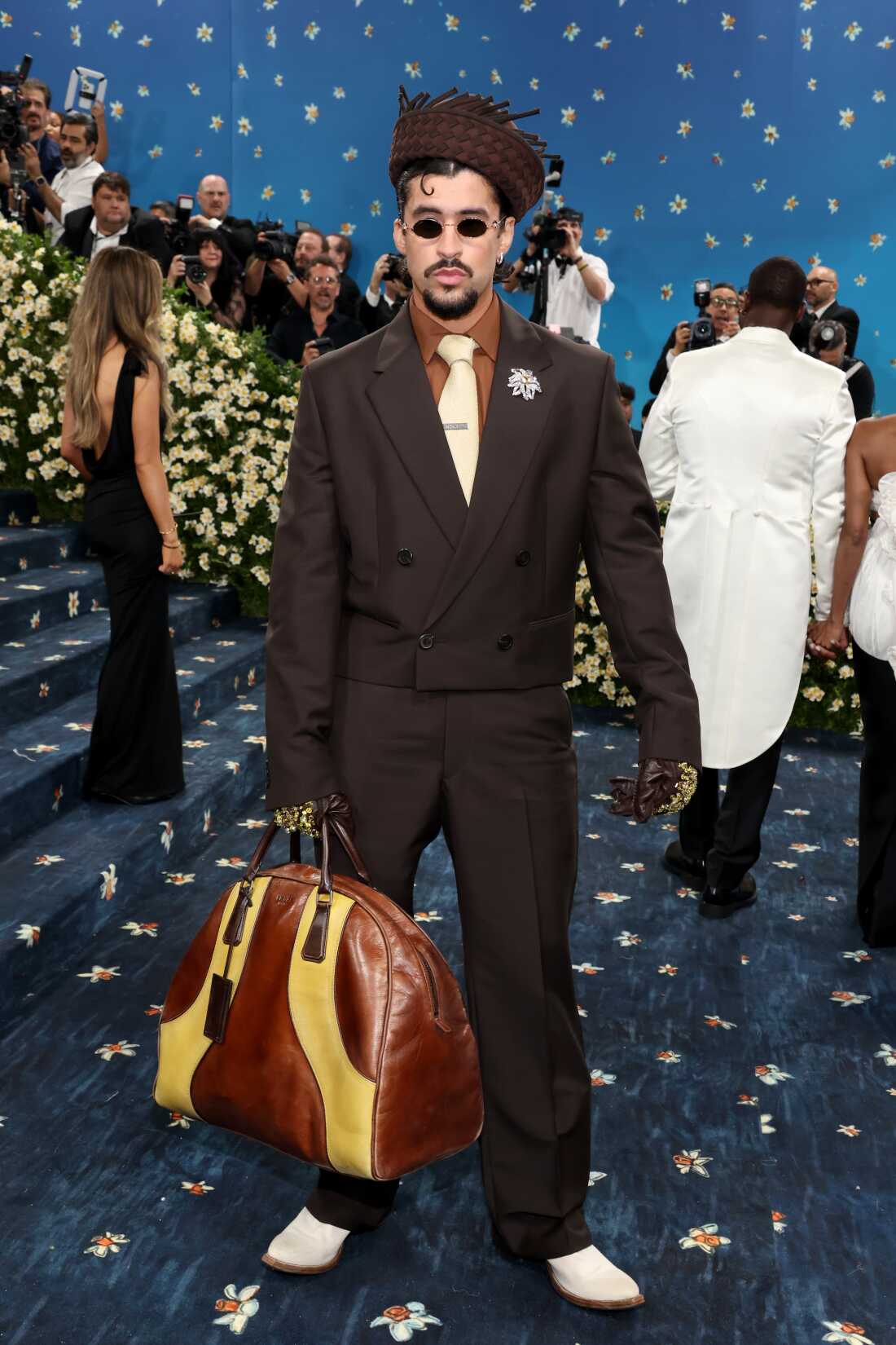 Bad Bunny attends the 2025 Met Gala Celebrating